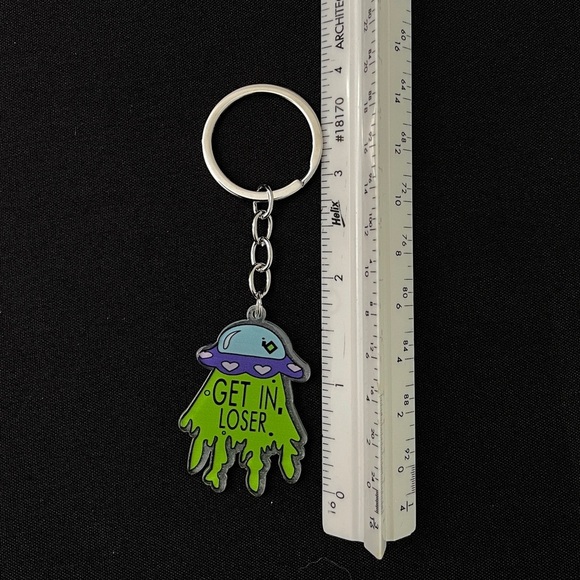 UFO “Get in Loser” Keychain - Picture 6 of 9